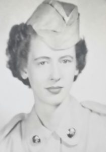 unexpected friendships: lenore and julia Friends Life Care member Lenore Greenberg in her army uniform