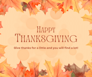 thanksgiving